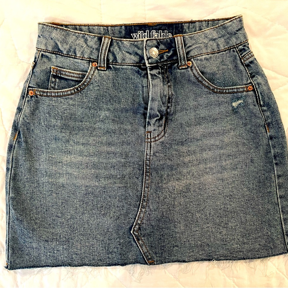 Denim Skirt